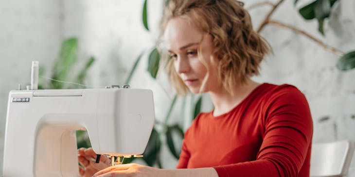 tailor working at a tailoring business
