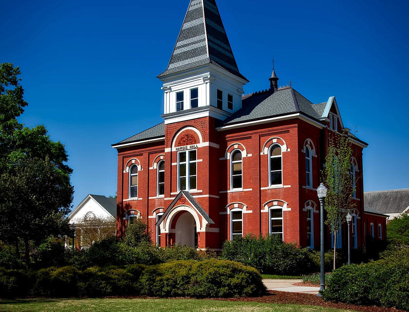 Hargis Hall en la Universidad de Auburn, Alabama.