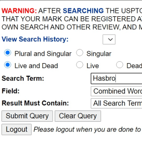 Check the U.S. Trademark and Patent Office.