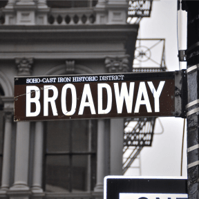 Consider your street name if you’ve got a location.