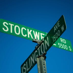 Consider your street name if you’ve got a location.
