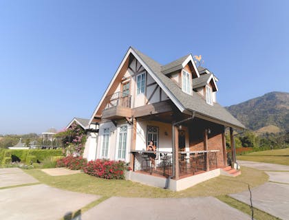 Owners of a house sitting business minding a house.