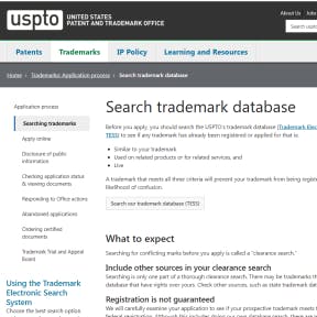 Check if the names are trademarked.