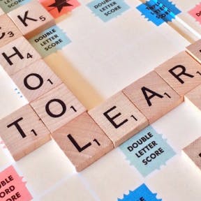 Combine words from the list.
