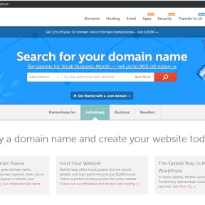 See if the web domain name is available.