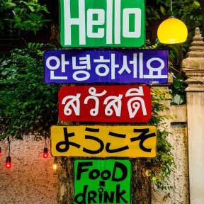 Have the name translated into many languages.