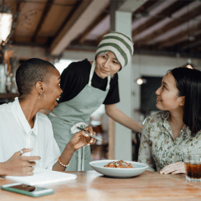 Poll restaurant owners.