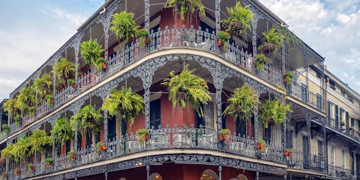 El barrio francés de Nueva Orleans, Luisiana.