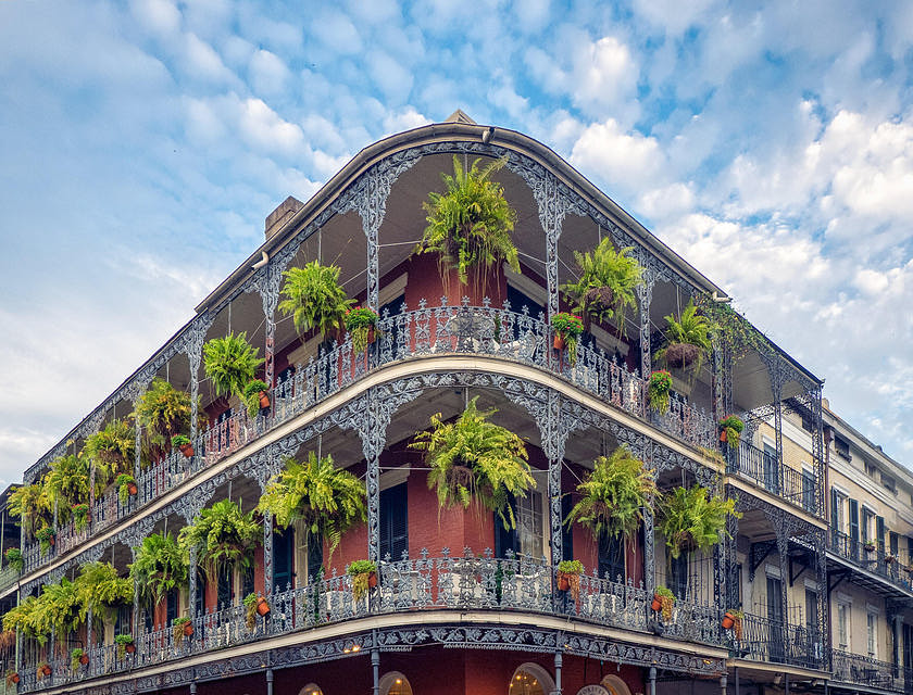 El barrio francés de Nueva Orleans, Luisiana.