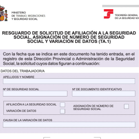 Afiliación de trabajadores.