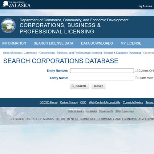 How to Do an Alaska Business Search: