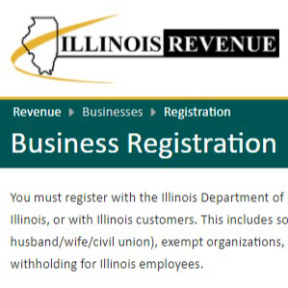 Solicita una identificación fiscal de Illinois.