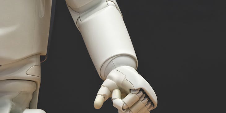 Artificial intelligence robot.