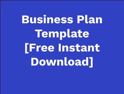 Business plan template thumbnail