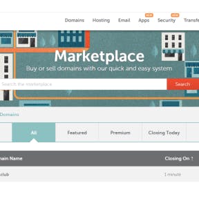 Buy a domain name.