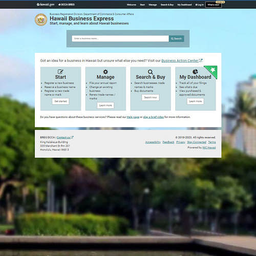 Cómo hacer una búsqueda de empresas en Hawái: