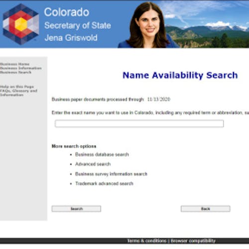 How to Do a Colorado Business Search: