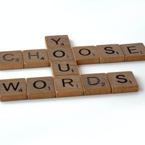 Combine words from the list.