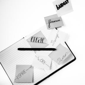 Combine words from the list.