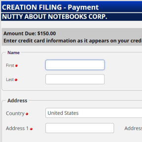 Complete your payment.