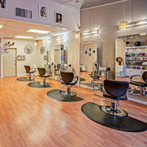 Design the layout of your hair salon.