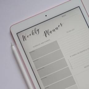 Crea un horario para lecciones y viajes.