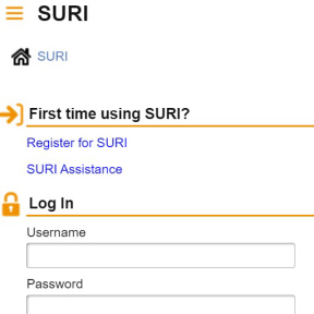 Create an account on the Unified System of Internal Revenue (SURI).