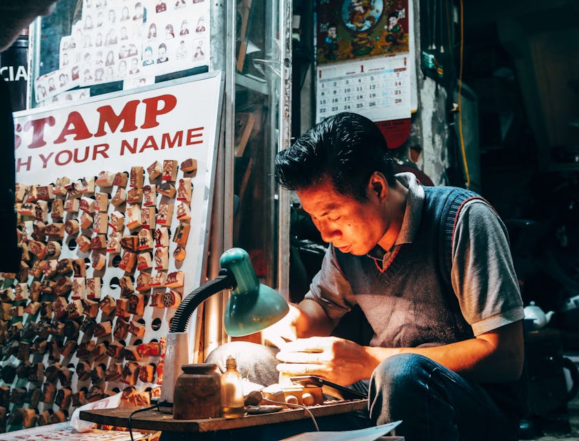 Engraving Business Names