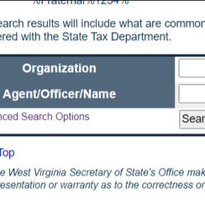 Enter your business name in the search tool.