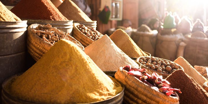 ethiopian spices at market
