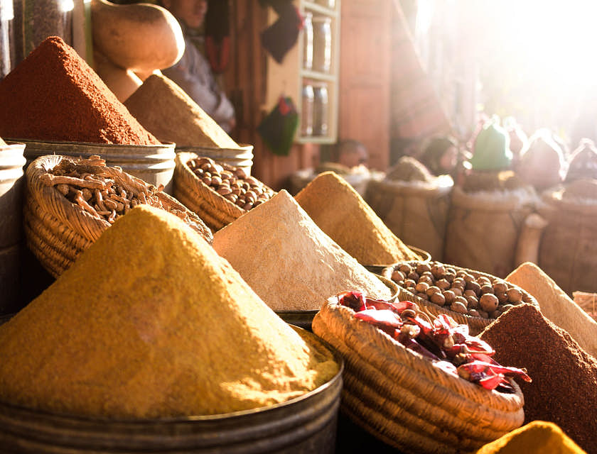 ethiopian spices at market