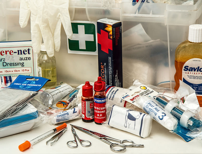Productos médicos para cursos de primeros auxilios
