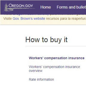 Get workers' compensation insurance.