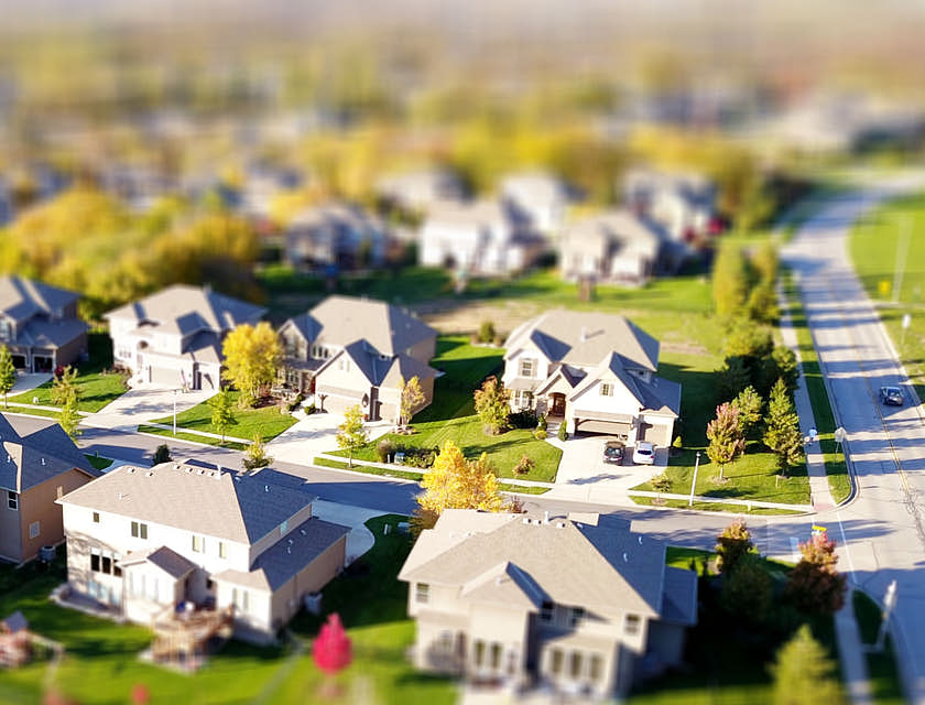 propiedades en un barrio en un negocio inmobiliario