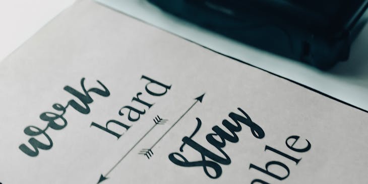 A diary that reminds the reader to stay humble.