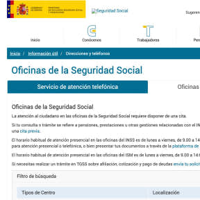 Inscripción de la empresa.