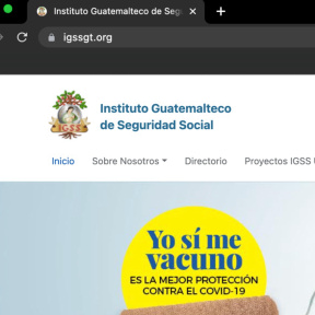 Inscripción Patronal.