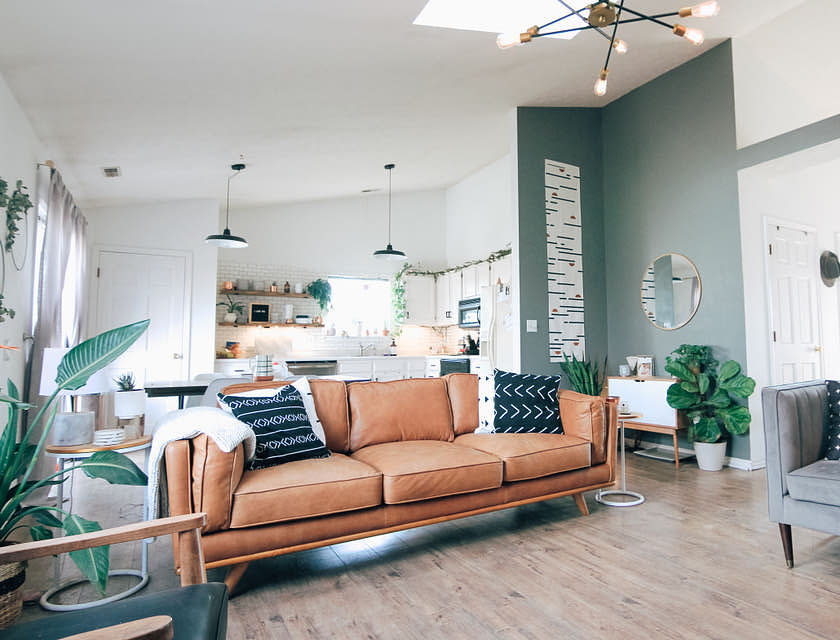 une salle exposant un design d'intérieur.