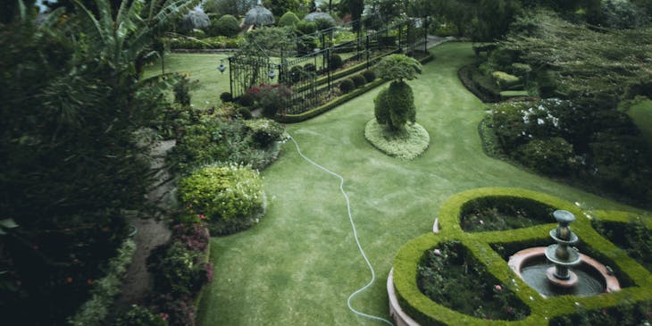 Exemple d'un jardin après l'intervention d'un architecte du paysage.