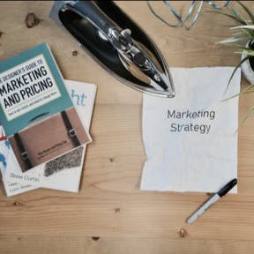 Put your business name on your marketing material.