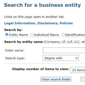 Use the Massachusetts online business search tool.