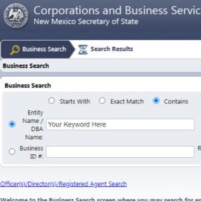 Repeat your search.