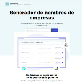 Nombra a tu negocio.