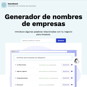 Nombra a tu empresa.