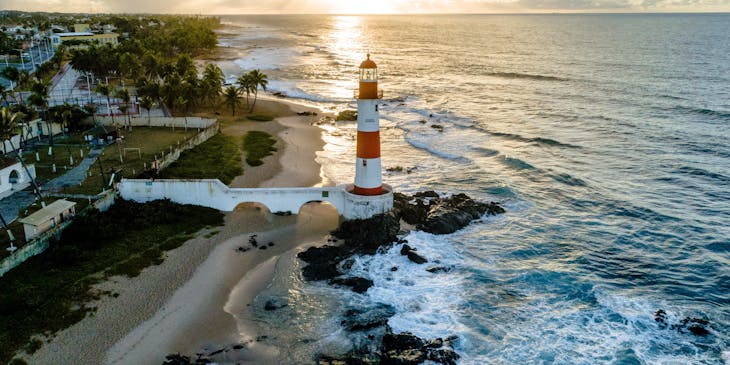 vista de Salvador, na Bahia