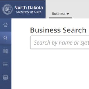 Dirígete al sitio web de la Secretaría de Estado de Dakota del Norte.