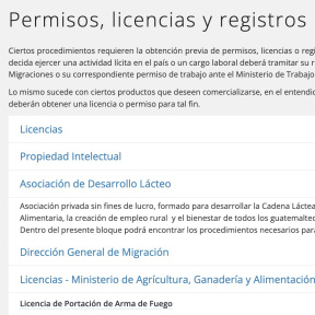 Obtén los permisos, licencias y registros necesarios.
