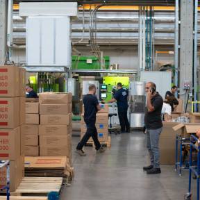 Office space and storage facilities.