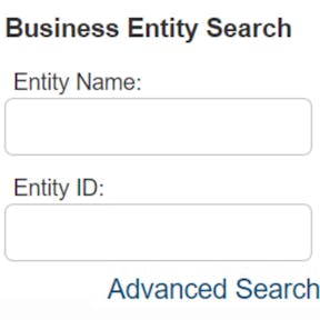 Open the advanced search tool.