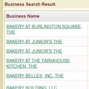 Perform a name search.